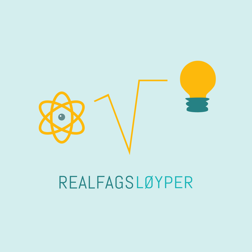 Kvadratisk logo for Realfagsløyper
